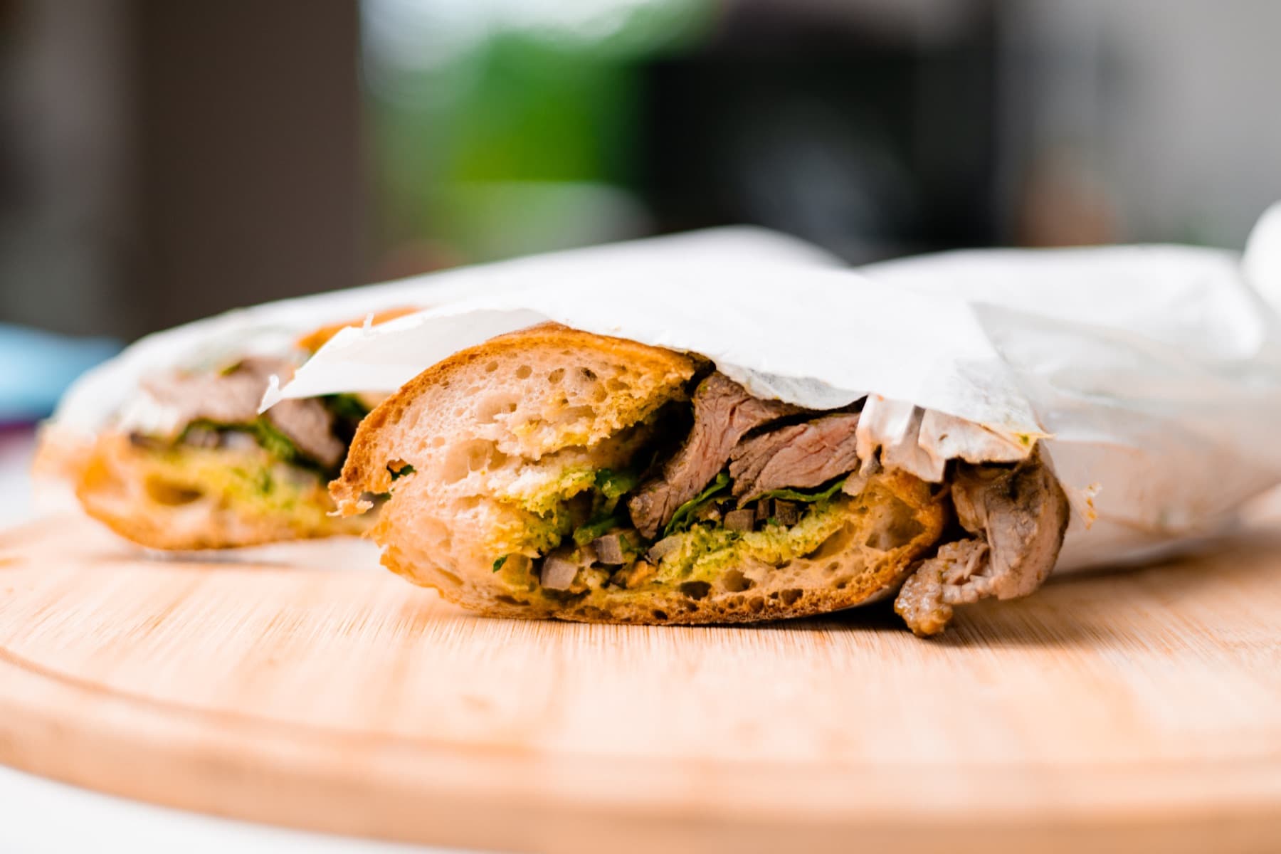 Fresh catering prepared for an occasion